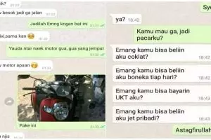 11 Chat lucu hadapi pacar matre ini ngeselin abis, harus sabar sambil ngelus dada