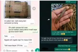 11 Chat lucu ngasih hadiah ke pasangan ini bukannya senang malah bikin marahan, nggak habis pikir