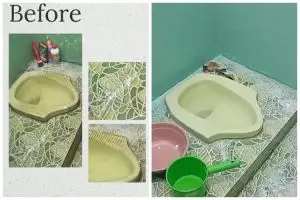 Bukan diolesi pasta gigi, trik emak-emak bersihkan kerak di kloset agar kesat ditambah 2 bahan dapur