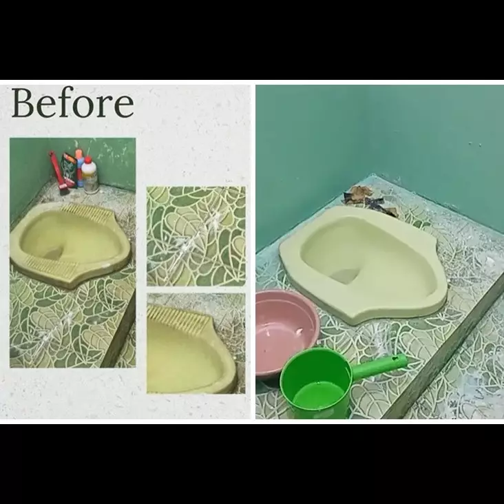 Bukan diolesi pasta gigi, trik emak-emak bersihkan kerak di kloset agar kesat ditambah 2 bahan dapur