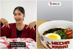 Wanita sajikan ramen ala Jepang ini bikin ngiler, triknya nggak sulit, emang boleh se-Mecha Kara ini?