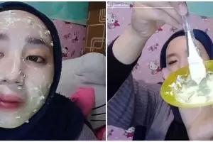 Hanya modal Rp 5.000, wanita ini bagikan trik mencerahkan wajah kusam cuma pakai 2 bahan alami