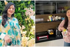 Kini punya rumah mewah dengan pemandangan laut bak vila di Bali, intip 11 potret dapur Eriska Rein
