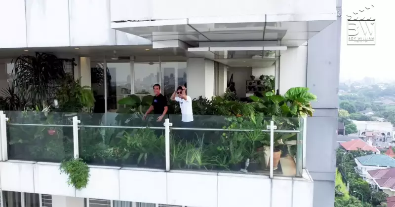 balkon Daniel Mananta jadi kebun sayur © berbagai sumber