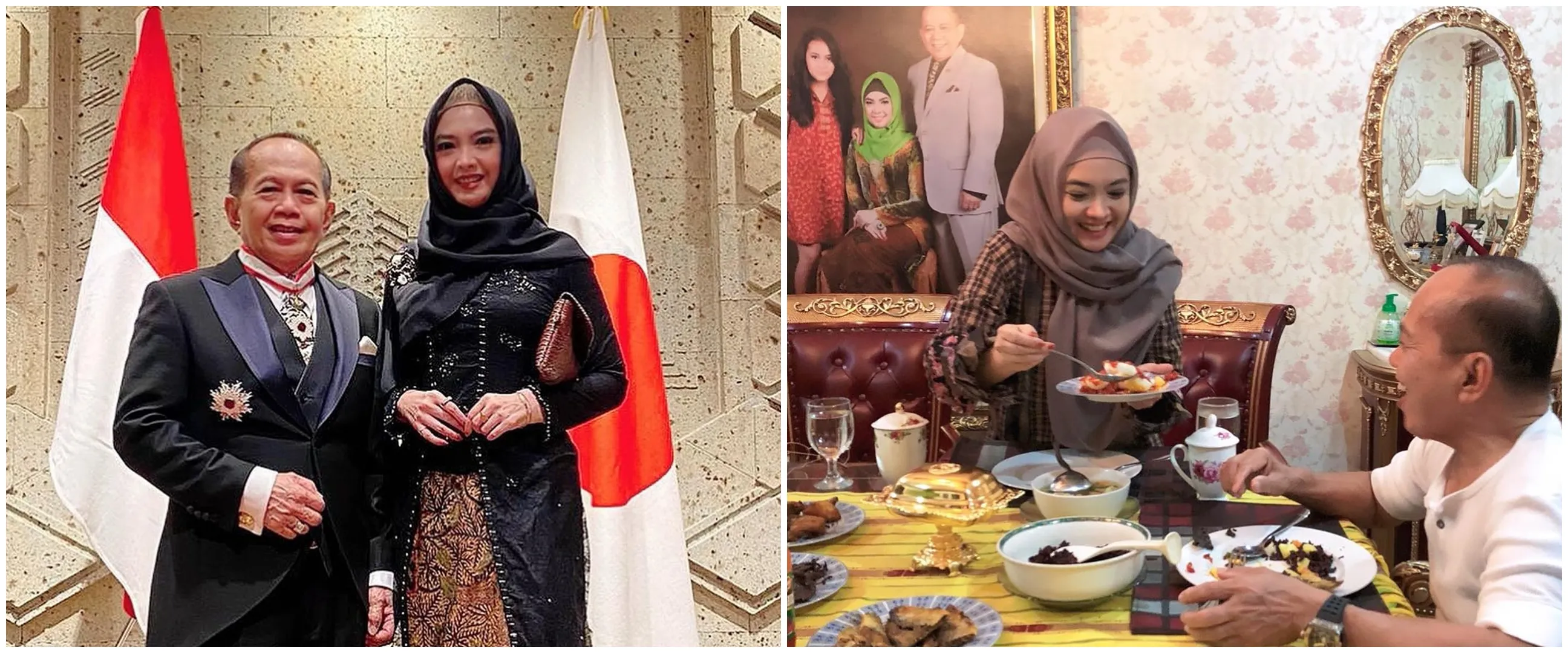 Nikahi pejabat terpaut usia 27 tahun punya rumah klasik, 7 potret dapur Ingrid Kansil ini bikin salfok