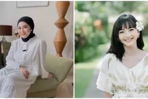 30 Seleb ini ternyata keponakan artis terkenal, Glenca Chysara bak kakak adik dengan tantenya