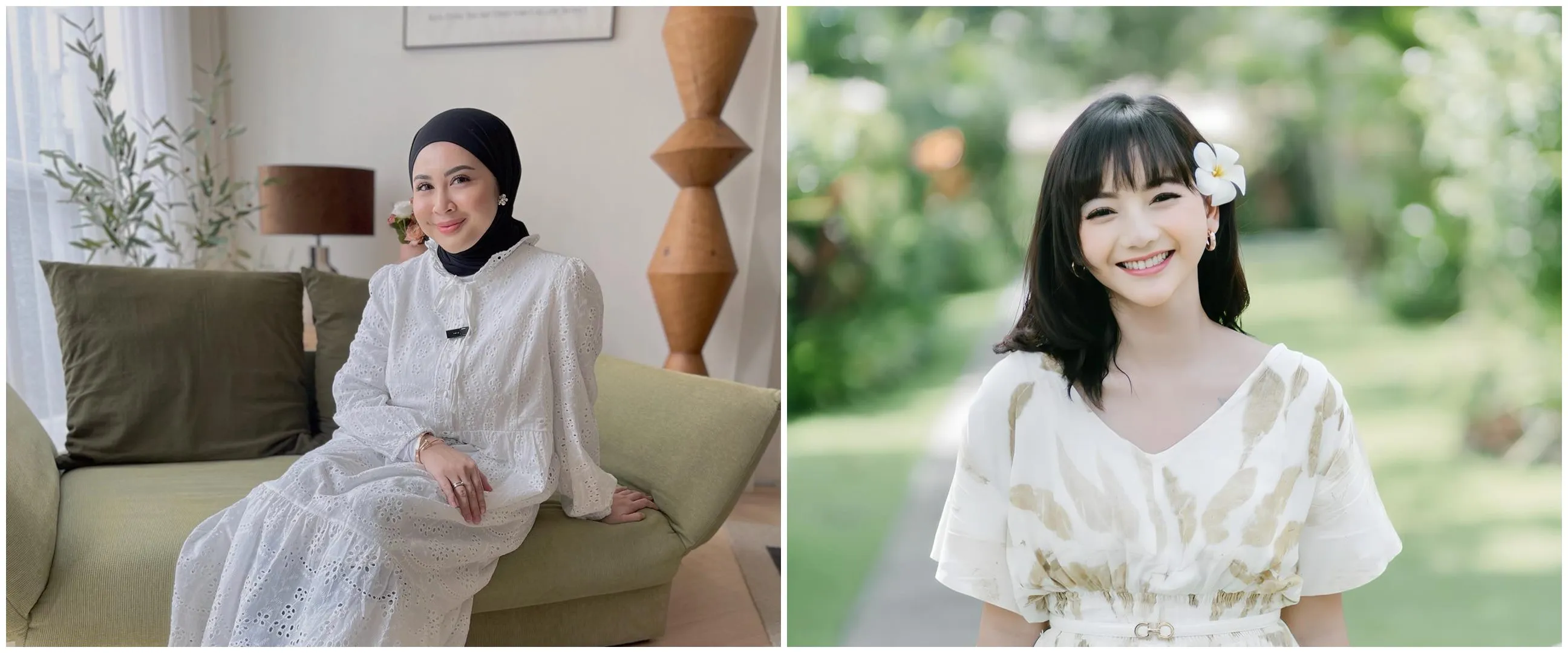 30 Seleb ini ternyata keponakan artis terkenal, Glenca Chysara bak kakak adik dengan tantenya
