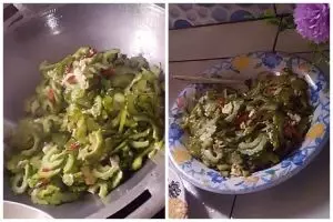 Tanpa perlu diremas garam, trik emak-emak menumis pare ini bikin rasa pahitnya hilang tak tersisa