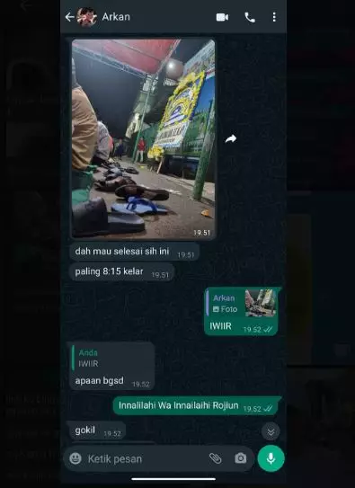 Chat lucu ngetik singkatan Berbagai sumber