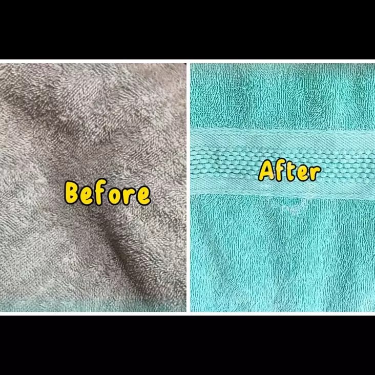 Jangan direndam baking soda, ini cara cuci handuk buluk agar bersih pakai tambahan 1 bahan sederhana