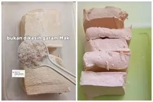 Bukan ditaburi garam, ini trik menyimpan tahu agar tak kecut dan bisa awet sebulan pakai 1 bahan dapur
