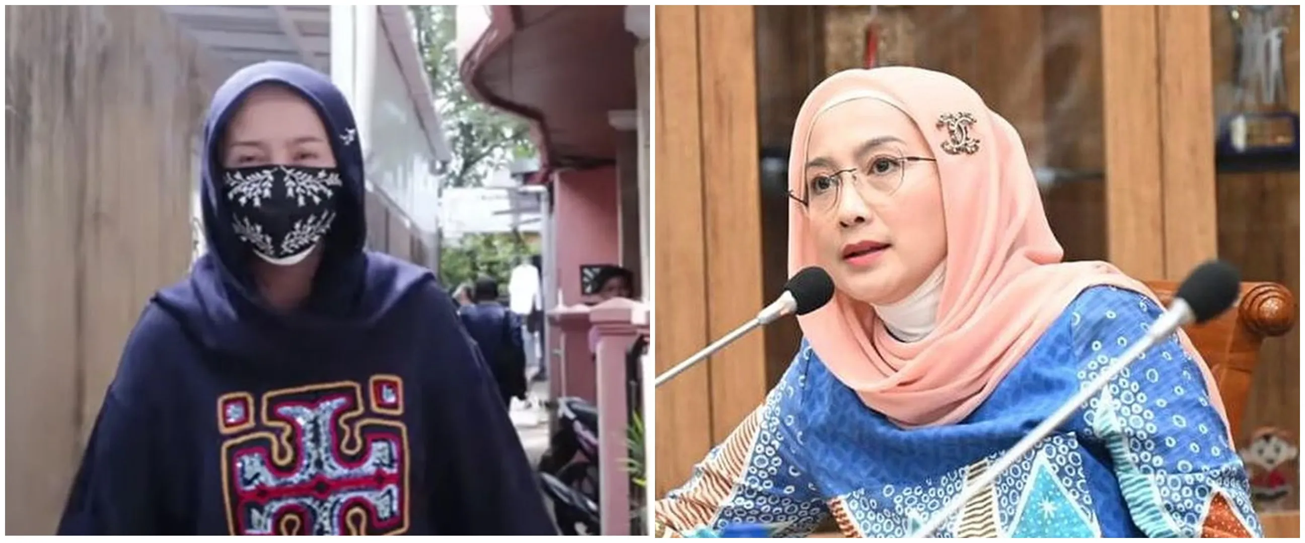 Sempat tinggal di gang sempit, 7 potret dapur rumah lama Desy Ratnasari ini sederhana minim perabotan