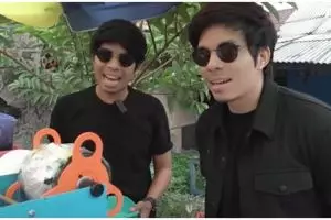 11 Momen Atta Halilintar ketemu 'kembarannya' penjual es, reaksi Ameena auto histeris