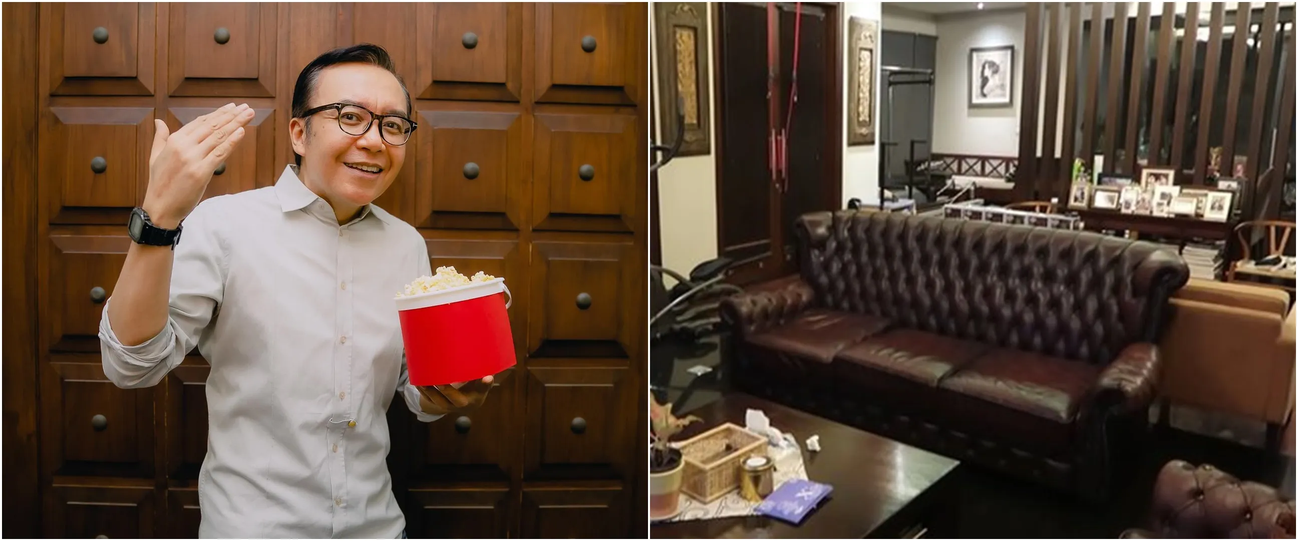 Dulu susah tak mampu beli minuman kaleng kini punya rumah antik, 9 potret dapur Ari Lasso ini elegan
