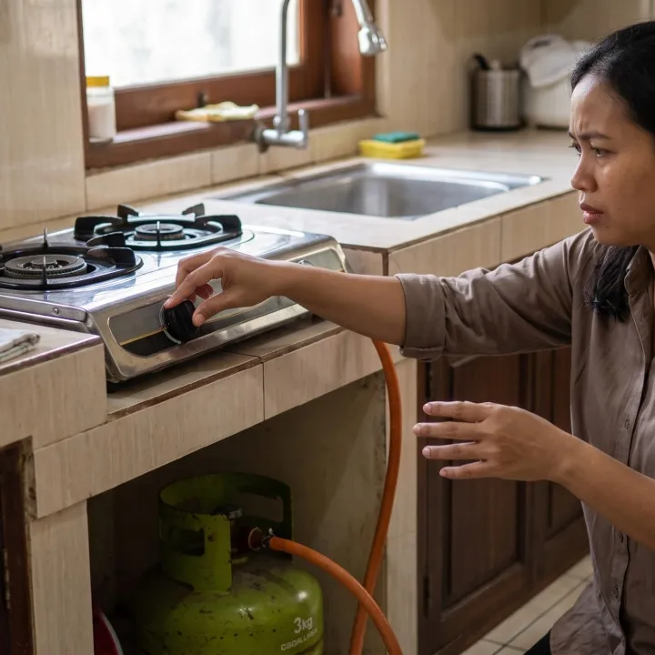 Tanpa ditambal karet gelang, ini trik mengatasi tabung gas elpiji bocor cuma pakai 1 alat sederhana