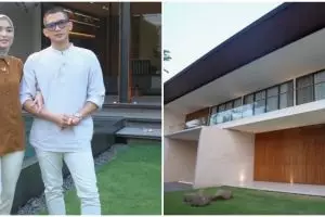 Halaman belakangnya mirip hunian film Parasite, 9 potret kolam renang Citra Kirana serasa di resort