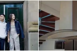 Terapkan frugal living punya rumah megah 2 lantai, 9 potret dapur Raditya Dika ada keran Rp 17 juta