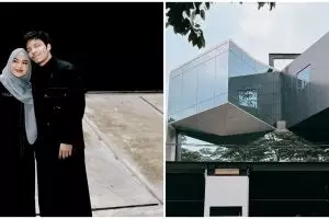 Dulu jaga konter kini bangun rumah bak mal, 8 potret dapur Atta Halilintar elegan view kolam renang