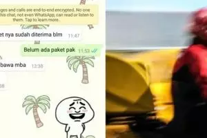 15 Chat lucu kurir kirim foto saat anter barang ini bikin nggak habis pikir