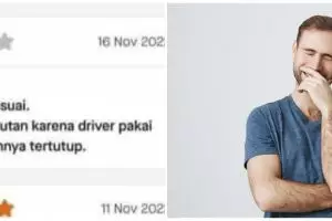 11 Review kocak ojek online ini nyeleneh abis, ulasannya bikin terheran-heran