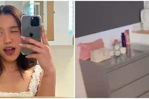 Tak lagi dibiayai Nikita Mirzani, 9 potret dapur apartemen Lolly di London ini menyatu dengan kamar