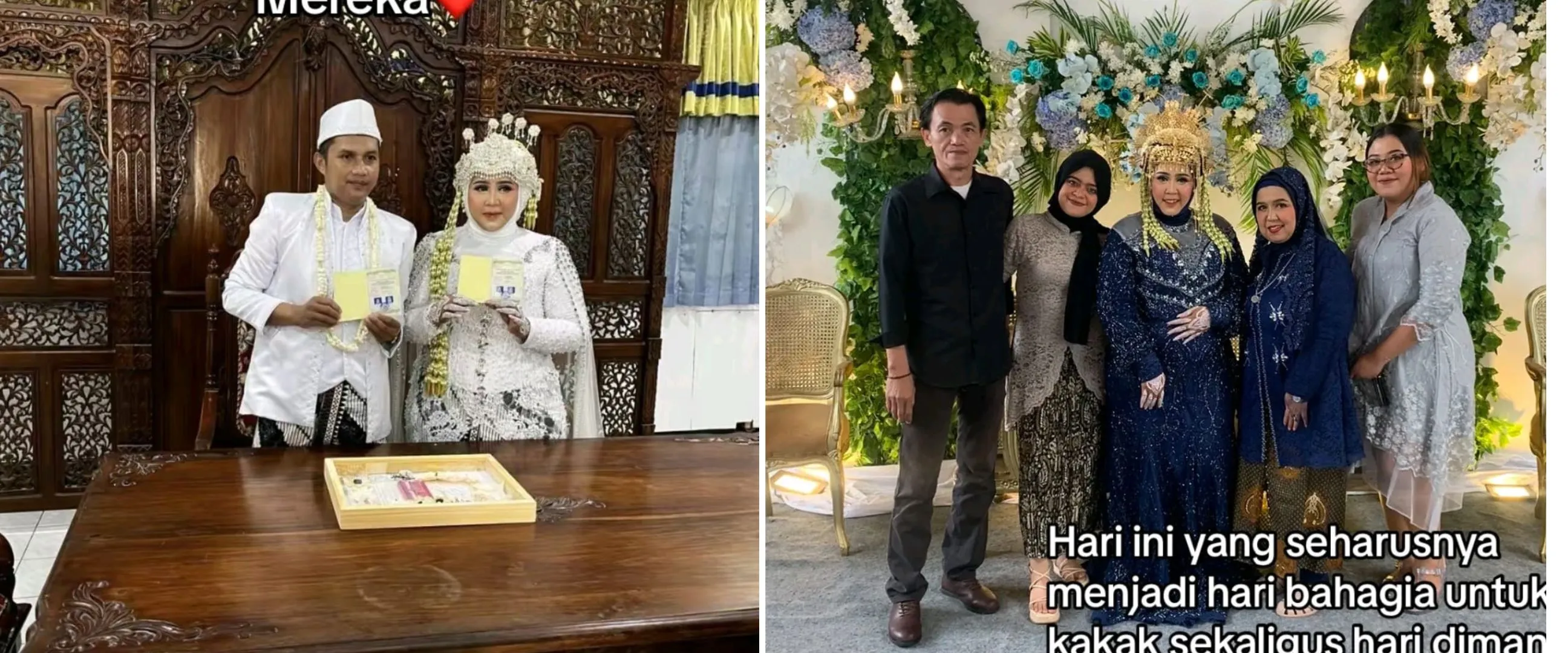 Kisah haru pria kehilangan ibu di hari pernikahan, pengantin wanita terpaksa sendirian di pelaminan