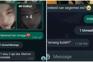 Niat hati kirim kejutan buat ayang, 8 chat lucu gagal bikin senang pacar ini nyeseknya sampai ke hati