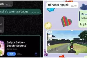 11 Chat lucu random ngirim pap ke teman ini bikin kesal abis, definisi teman unfaedah