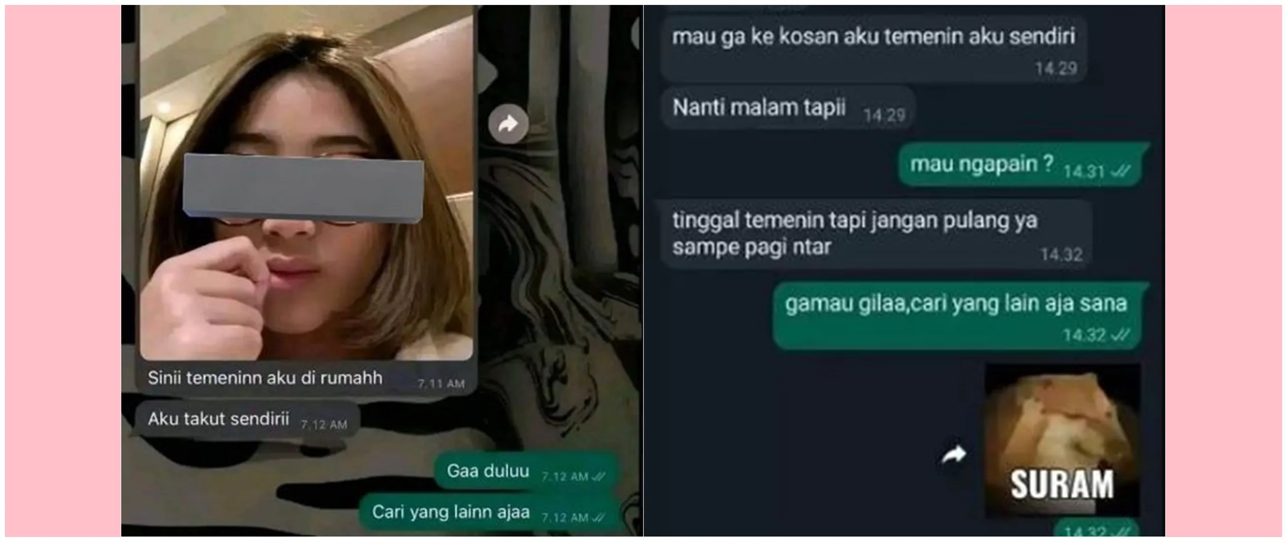 11 Chat lucu menolak godaan selingkuh ini jawabannya nggak pakai basa-basi, bikin salut
