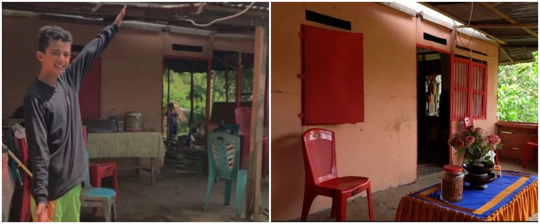 Berada di tengah hutan, ini 11 potret rumah seleb TikTok Frendi Bawotong sederhana berdinding kayu