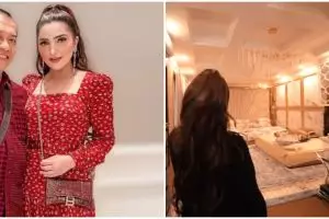 11 Potret kamar Anang dan Ashanty ini dilengkapi teknologi canggih, gordennya pakai remote control