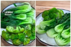 Tak ditambah baking soda, ini trik merebus brokoli agar warnanya tetap hijau cerah pakai 1 bahan dapur