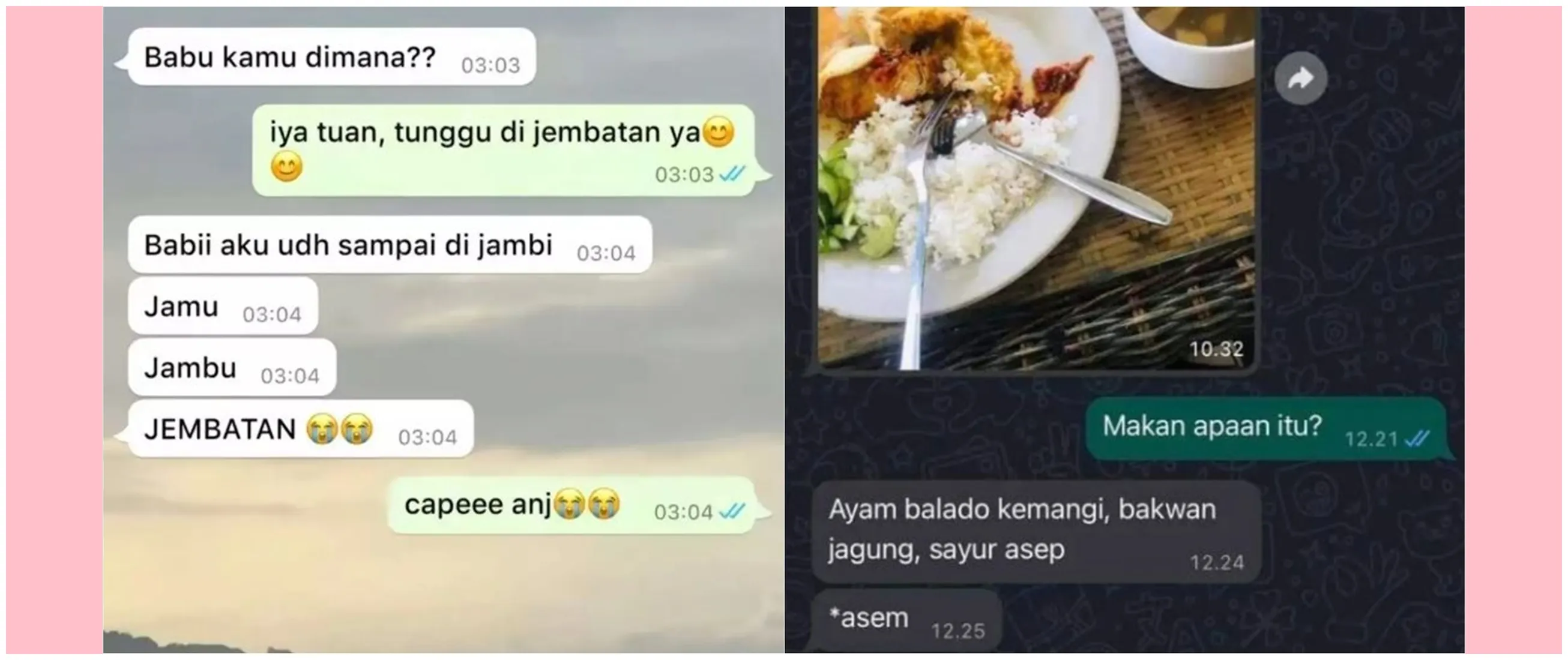 Gara-gara typo, 11 chat lucu niat perhatian ke pacar ini vibesnya malah ambyar, nggak jadi romantis