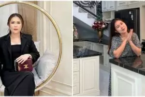 Usia 25 bisa bangun rumah bak istana, 9 potret dapur bos skincare Melvina Husyanti yang jarang dipakai