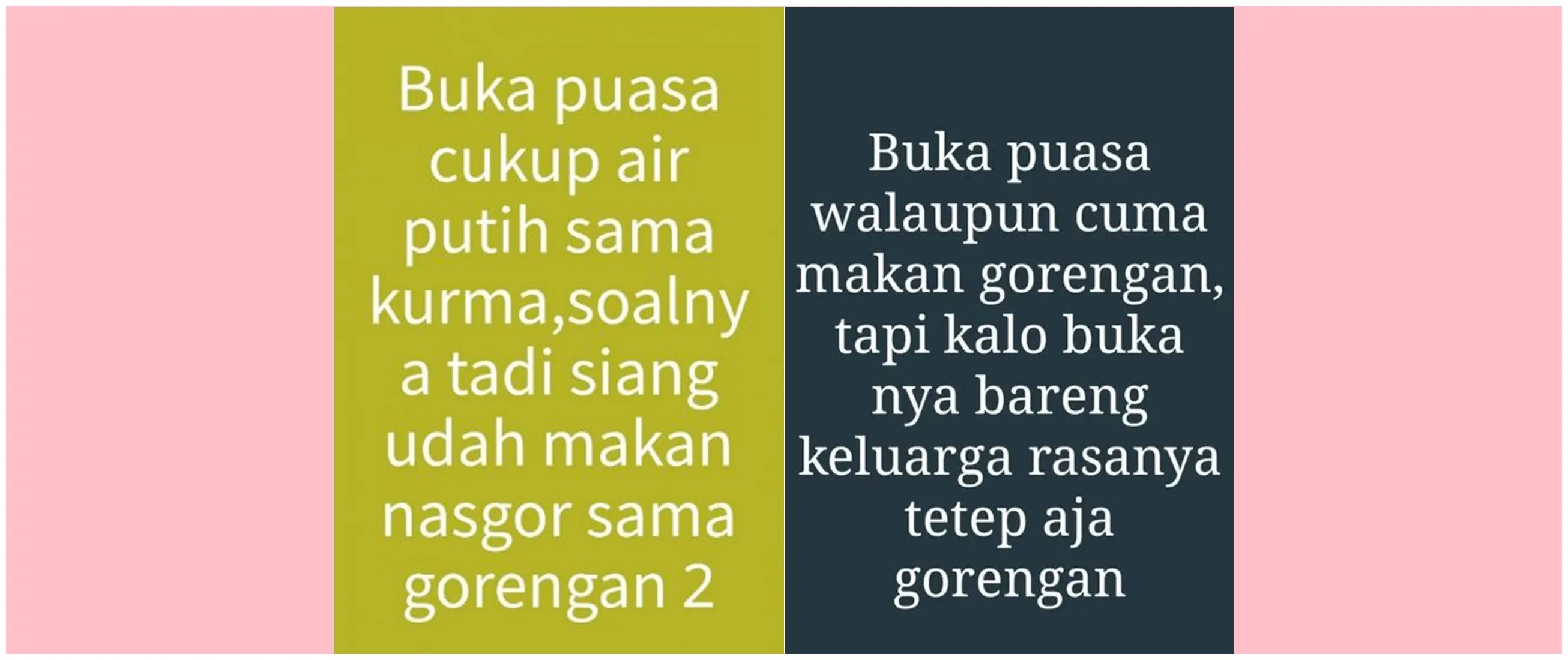 13 Status lucu warga +62 saat Ramadan ini recehnya bikin nyengir, jadi hiburan saat menahan lapar