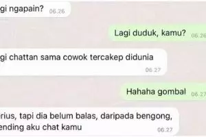 11 Chat lucu jomblo berusaha PDKT ini endingnya ngenes abis, mau nyengir tapi kasihan
