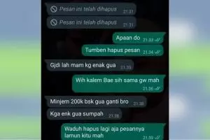 11 Chat lucu orang mau minjam duit ini caranya bikin tepuk jidat, pengen marah sekaligus ketawa