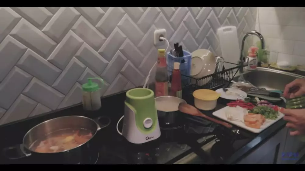 dapur rumah reza rahadian © 2024 brilio.net