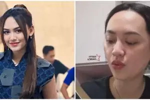 Hobi masak sambil live, intip 9 potret dapur rumah baru Happy Asmara yang bergaya tradisional-modern