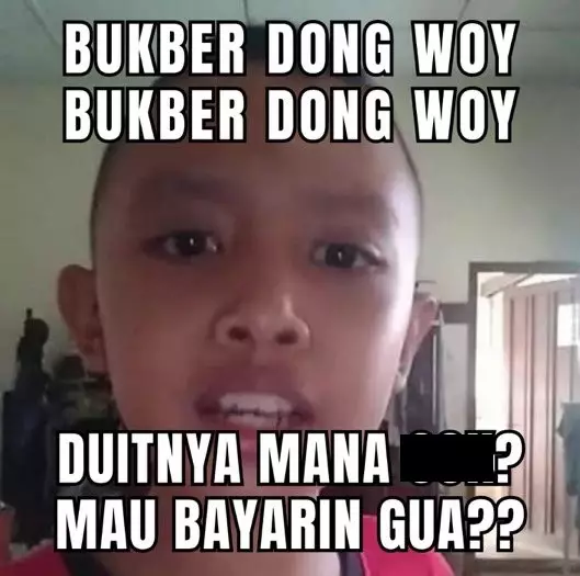 Meme lucu menolak ajakan bukber © berbagai sumber
