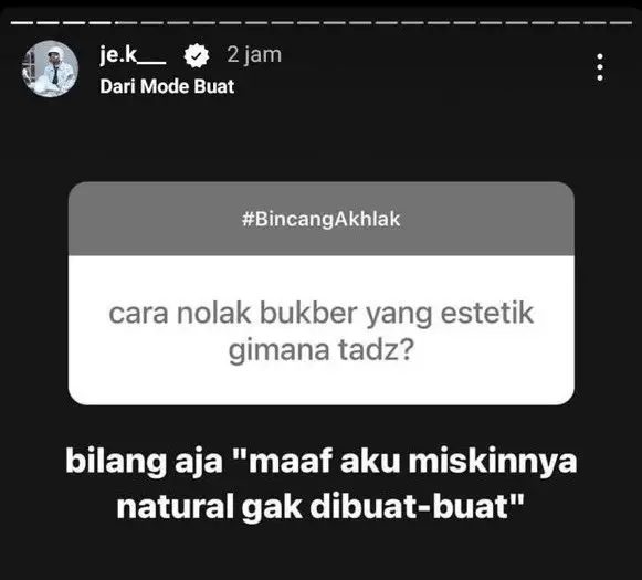 Meme lucu menolak ajakan bukber © berbagai sumber