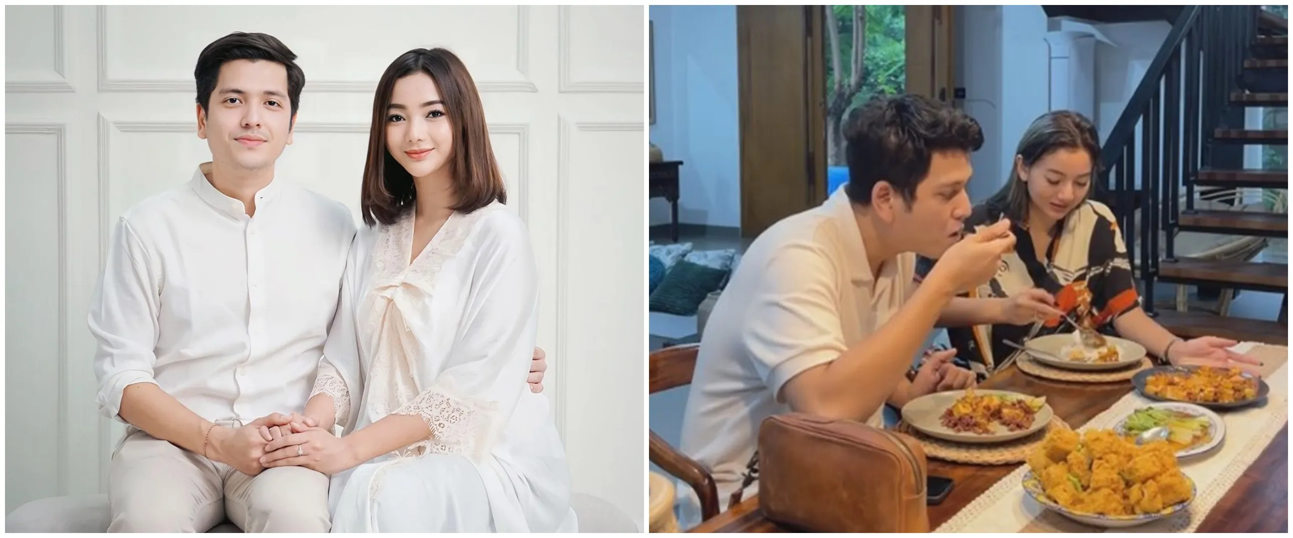 10 Potret dapur Glenca Chysara ini penataan perabotannya di rak rapi pol, bikin emak-emak mupeng