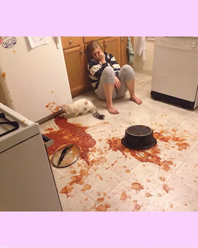 Momen apes kegiatan ibu rumah tangga © Instagram