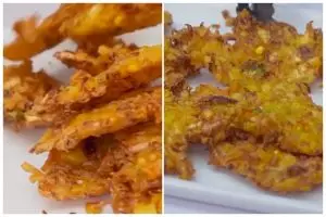 Tanpa diberi margarin, ini cara bikin bakwan sayur tipis semakin gurih dan garing seharian