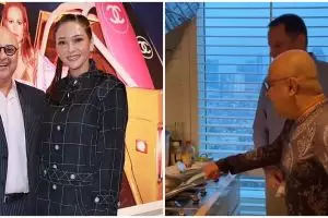 Punya unit apartemen di lantai 31, 9 potret dapur Irwan Mussry suami Maia Estianty ini view-nya mewah