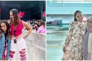 Nia Ramadhani dan Marshanda reuni ajak anak, momen selfie Sienna dan Mikhayla bikin gagal fokus