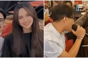 Tak sungkan lagi pamer kemesraan, begini 9 momen Happy Asmara buka puasa bareng Gilga Sahid