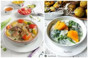 17 Resep menu buka puasa serba santan, enak, gurih, dan sederhana