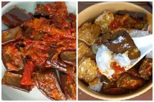 Tanpa digoreng, trik wanita masak terong balado ini ampuh turunkan berat badan 26 kg