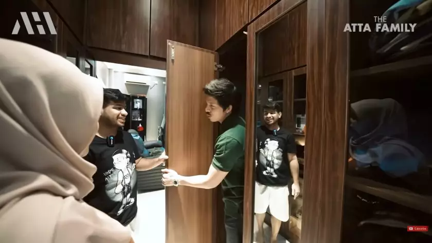 kamar tidur Fadil Jaidi ruang gaming © YouTube